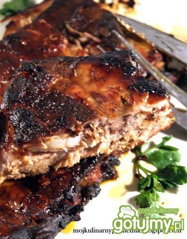 Moje ogniste żeberka barbecue Moje ogniste żeberka barbecue