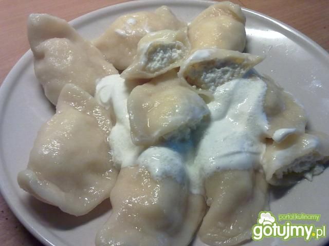 Moje pierożki ze słodkim serkiem Moje pierożki ze słodkim serkiem