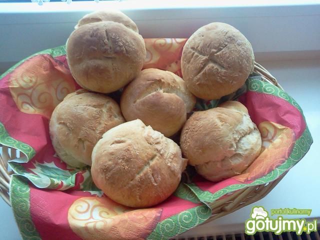 Moje pierwsze domowe pszenne bułeczki