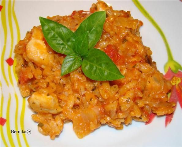 Moje risotto pomidorowe