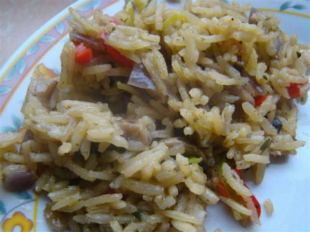 Moje risotto z warzywami