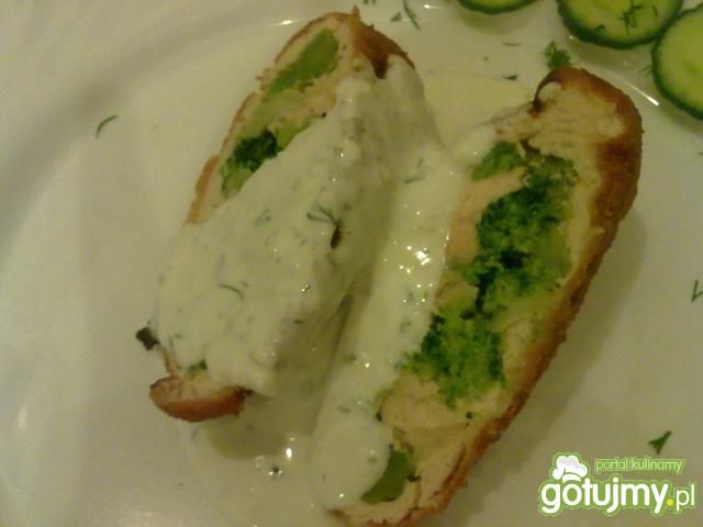 Moje roladki drobiowe z brokułami