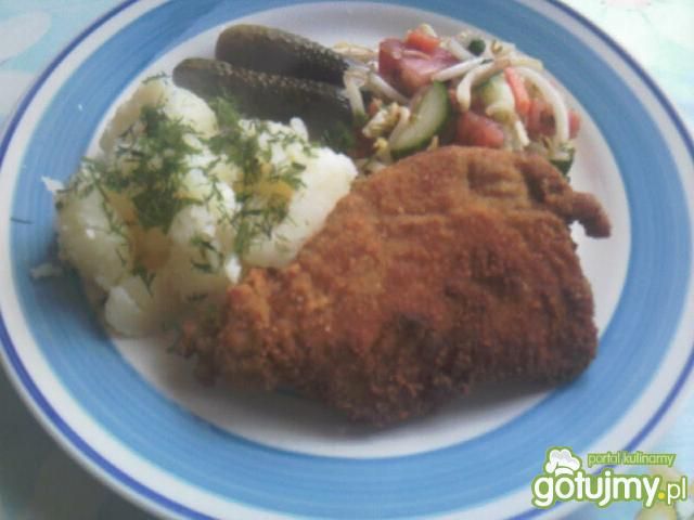 Moje tradycyjne kotlety schabowe.