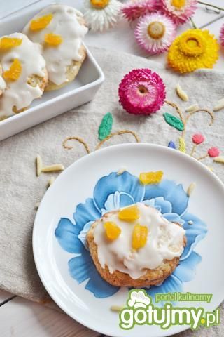 Morelowe ciasteczka z lukrem amaretto