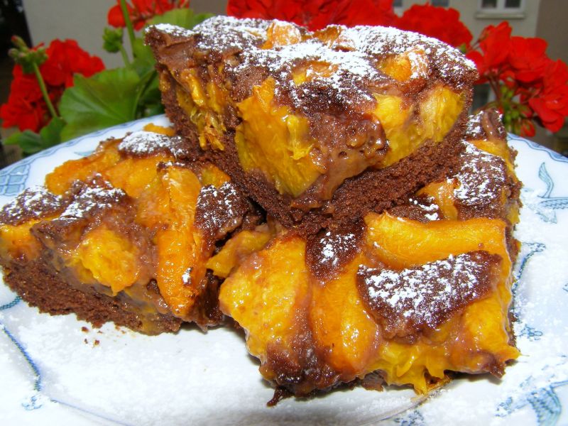 Morelowe ciasto kakaowe 