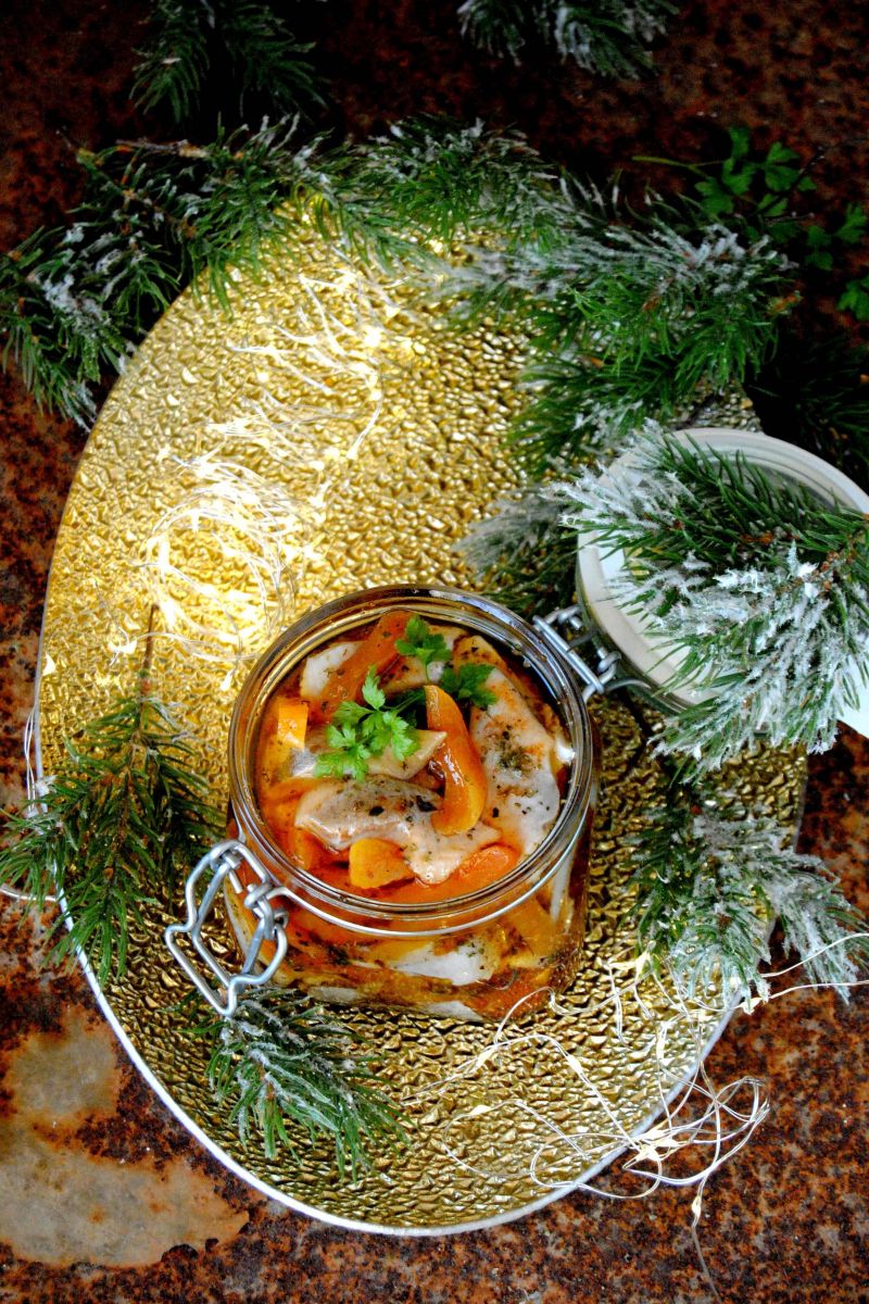 Morelowe śledzie Morelowe śledzie