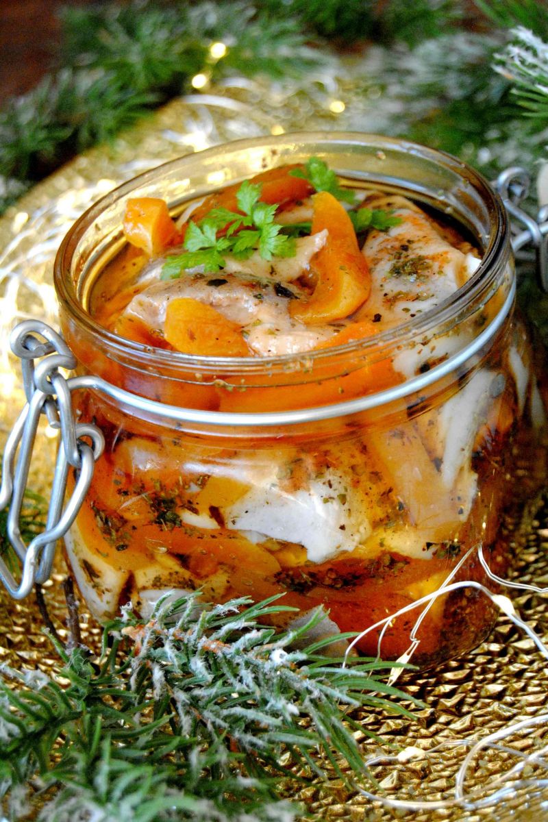 Morelowe śledzie Morelowe śledzie