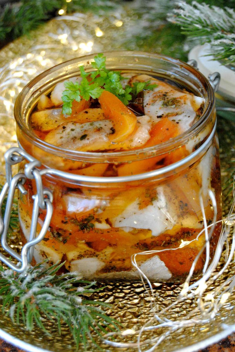 Morelowe śledzie Morelowe śledzie