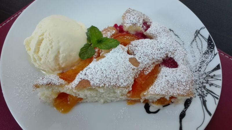 Morelowo - malinowy clafoutis Morelowo - malinowy clafoutis