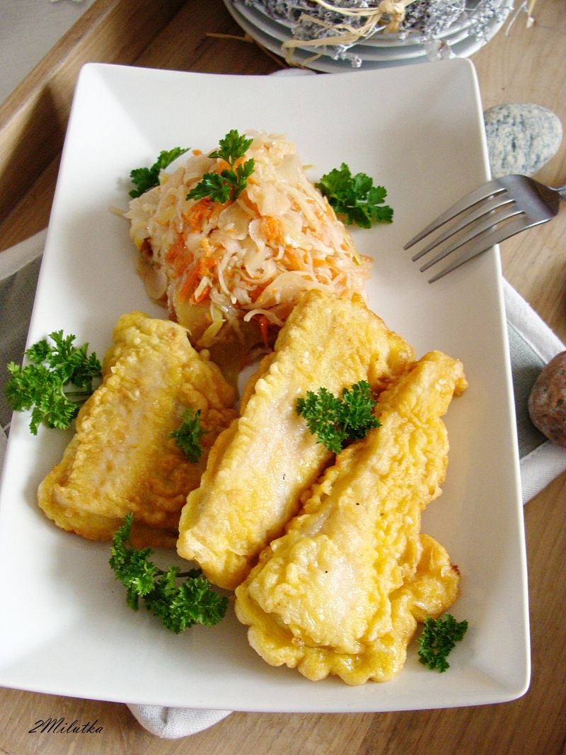 Morszczuk w cieście piwnym