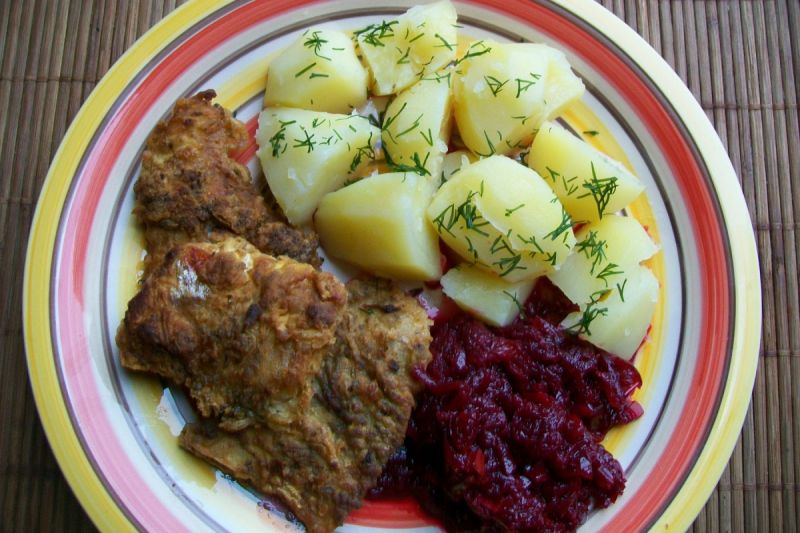 Morszczuk w majeranku