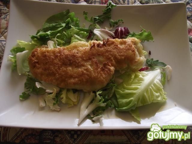 Morszczuk w złocistej panierce