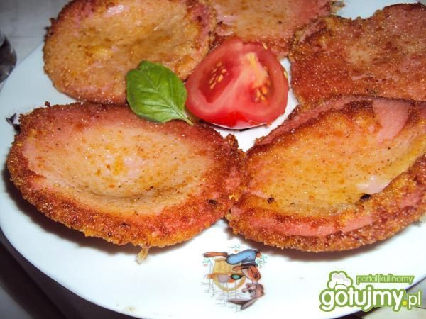 Mortadela w chrupiacej panierce