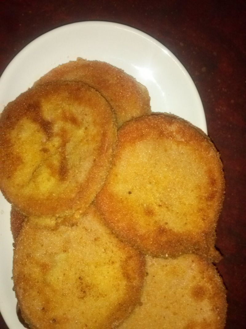 Mortadela w panierce Mortadela w panierce