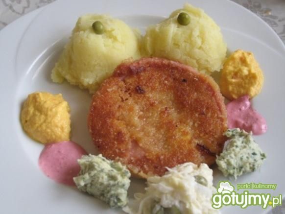 Mortadela w panierze na ostro Mortadela w panierze na ostro