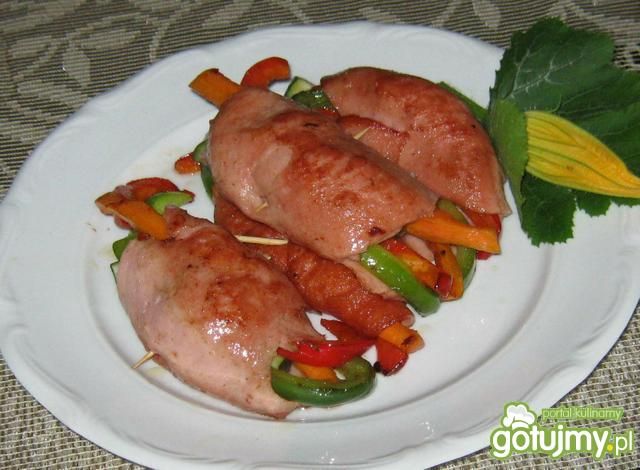 Mortadela z warzywami