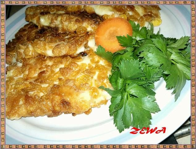 Mozzarella otulona płatkami