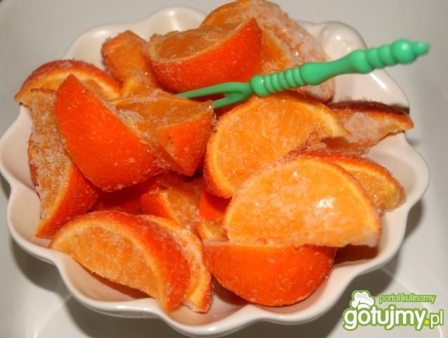 Mrożone mandarynki do drinków