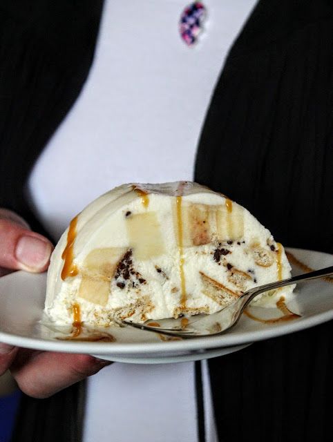 Mrożony deser banoffee pie