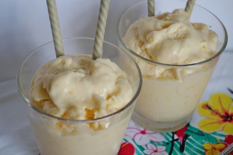 Mrożony krem cytrynowy