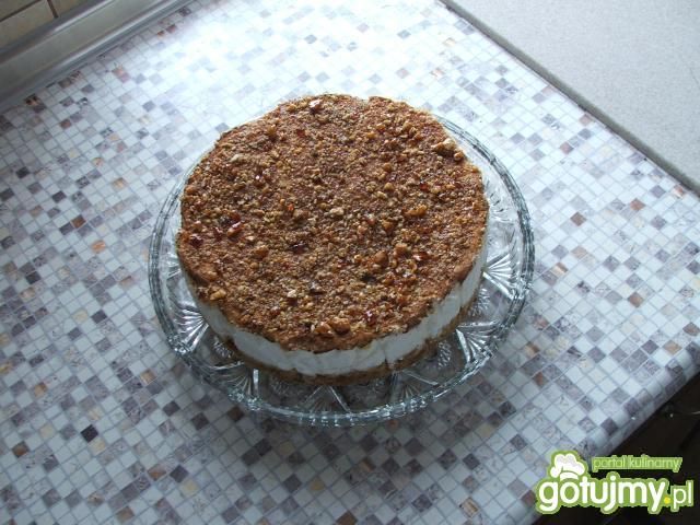 Mrożony sernik miodowy Mrożony sernik miodowy