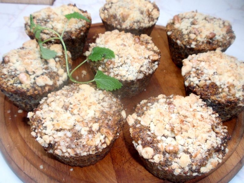 Muffinki duże z posypką  