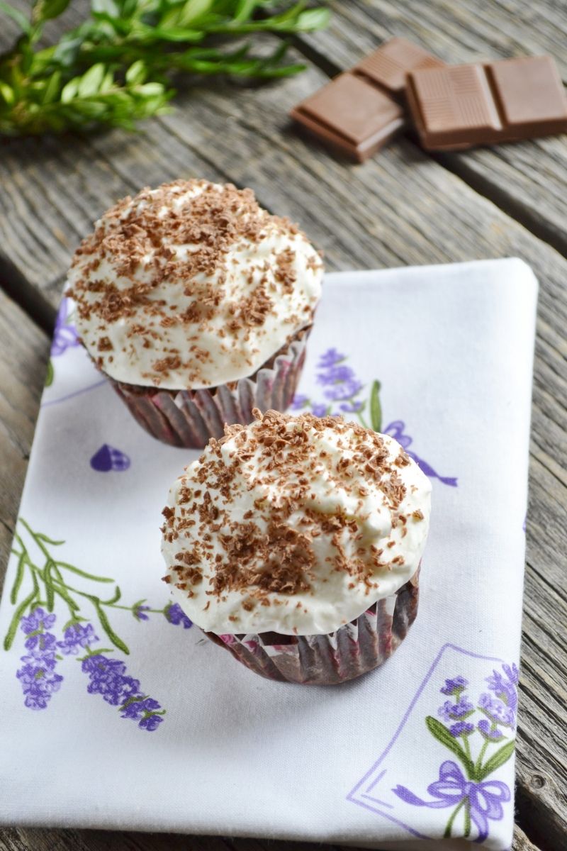 Muffinki a'la tiramisu 