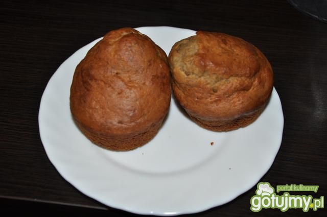 muffinki bananowe z rodzynkami