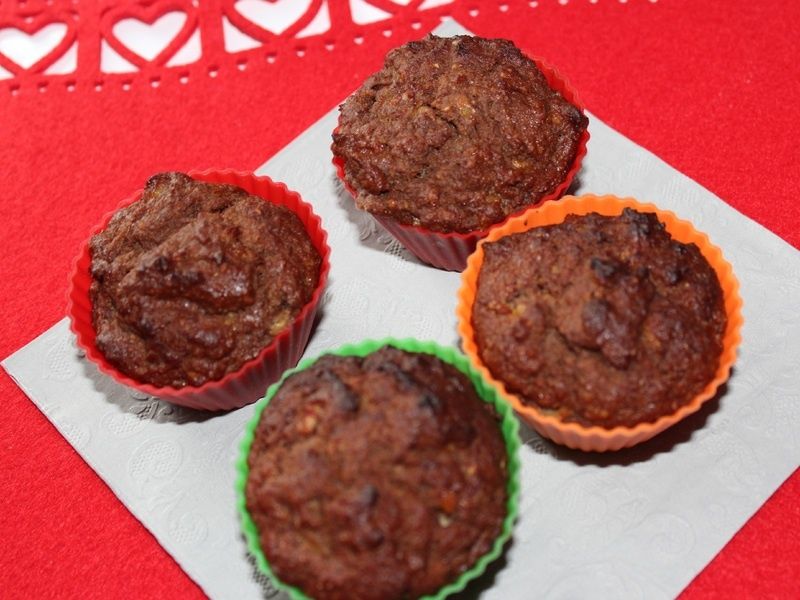 Muffinki bananowo-kakaowe Muffinki bananowo-kakaowe