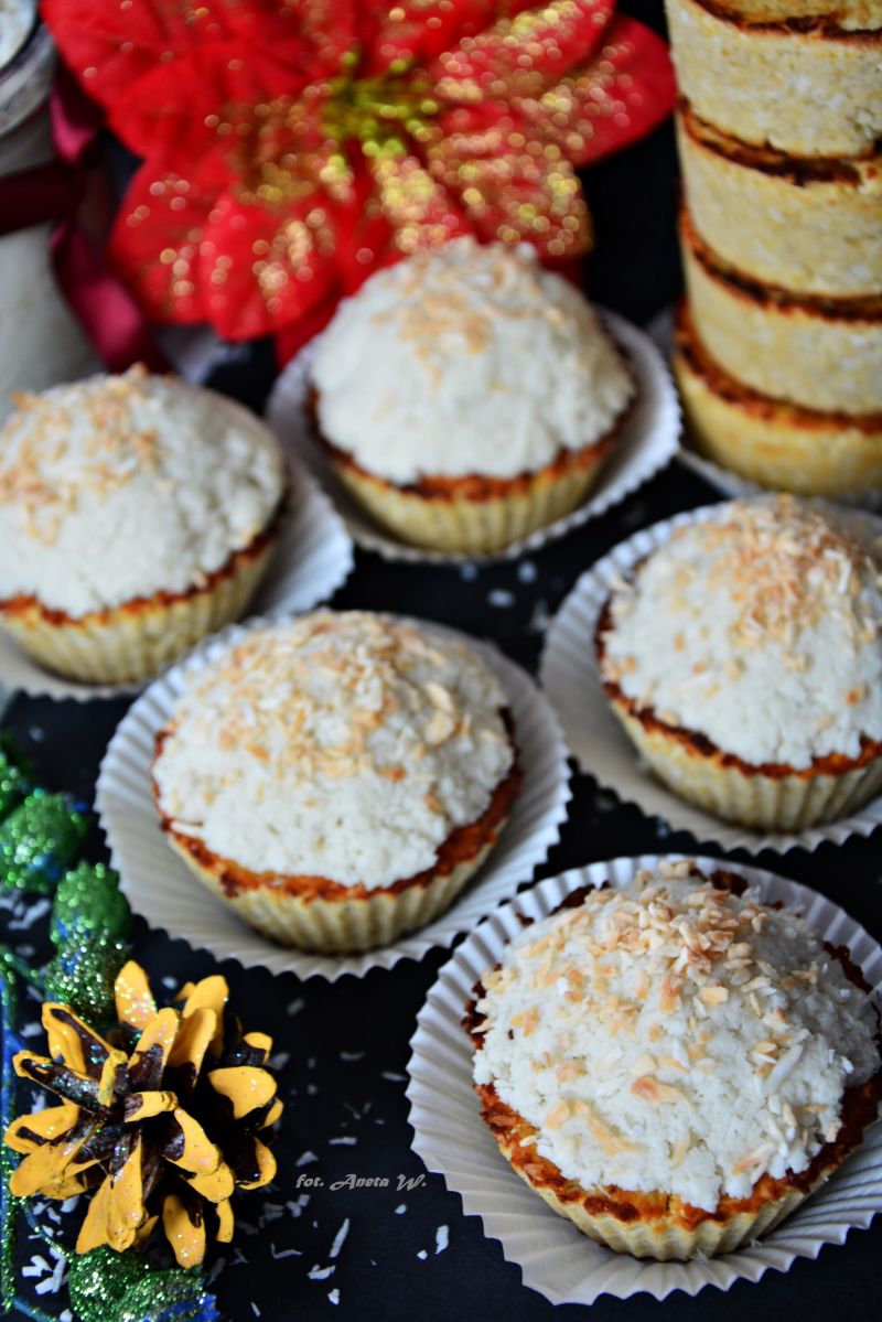 Muffinki bardzo kokosowe (wegańskie)