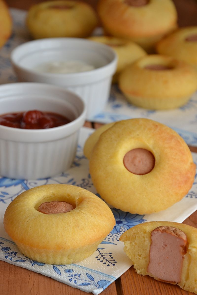 Muffinki corn dog  Muffinki corn dog