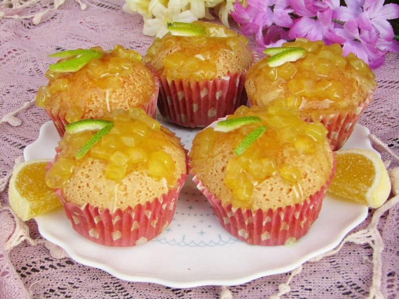 Muffinki cytrynowe Muffinki cytrynowe