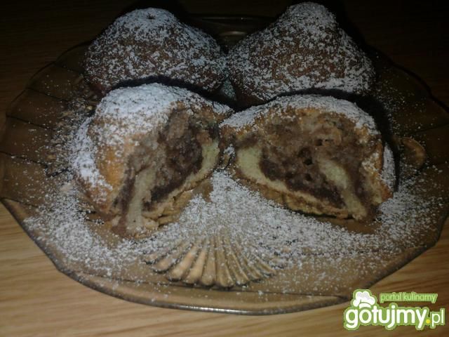 Muffinki czarno białe Muffinki czarno białe