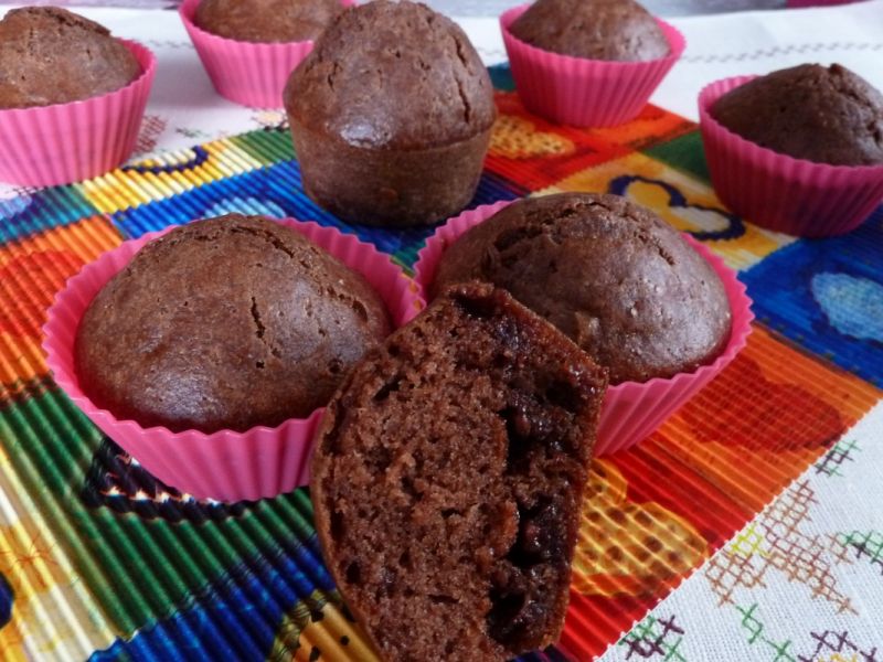 Muffinki czekoladowe Muffinki czekoladowe