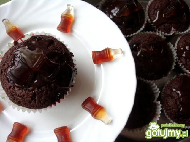 Muffinki czekoladowe z Coca Colą Muffinki czekoladowe z Coca Colą