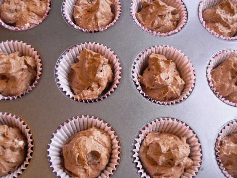 Muffinki czekoladowe z pomarańczową nutą