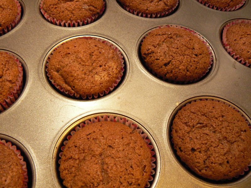 Muffinki czekoladowe z pomarańczową nutą