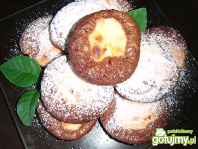 Muffinki czekoladowo - serowe Muffinki czekoladowo - serowe