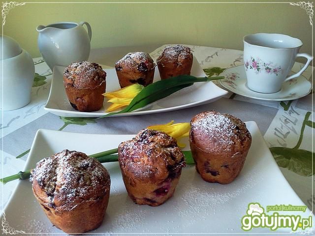 Muffinki dary lasu z kawową nutką Muffinki dary lasu z kawową nutką