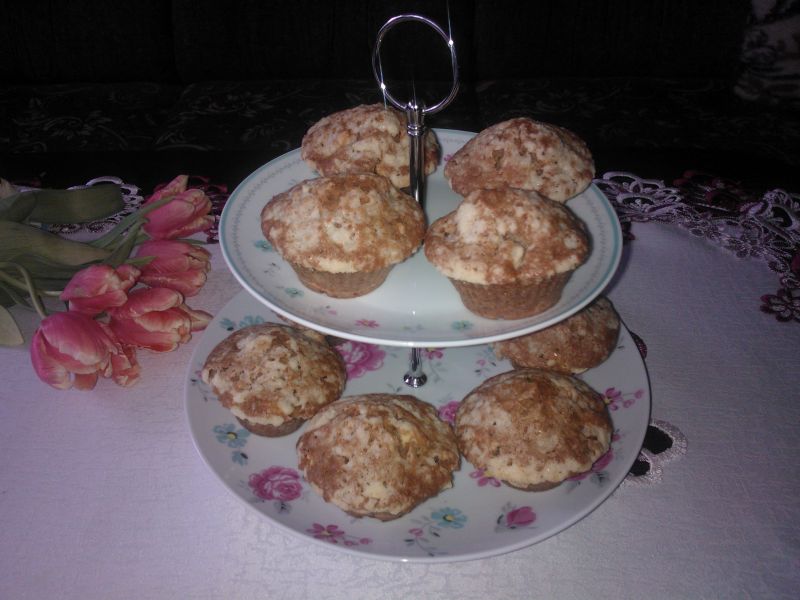 Muffinki jabłkowe z cynamonem Muffinki jabłkowe z cynamonem