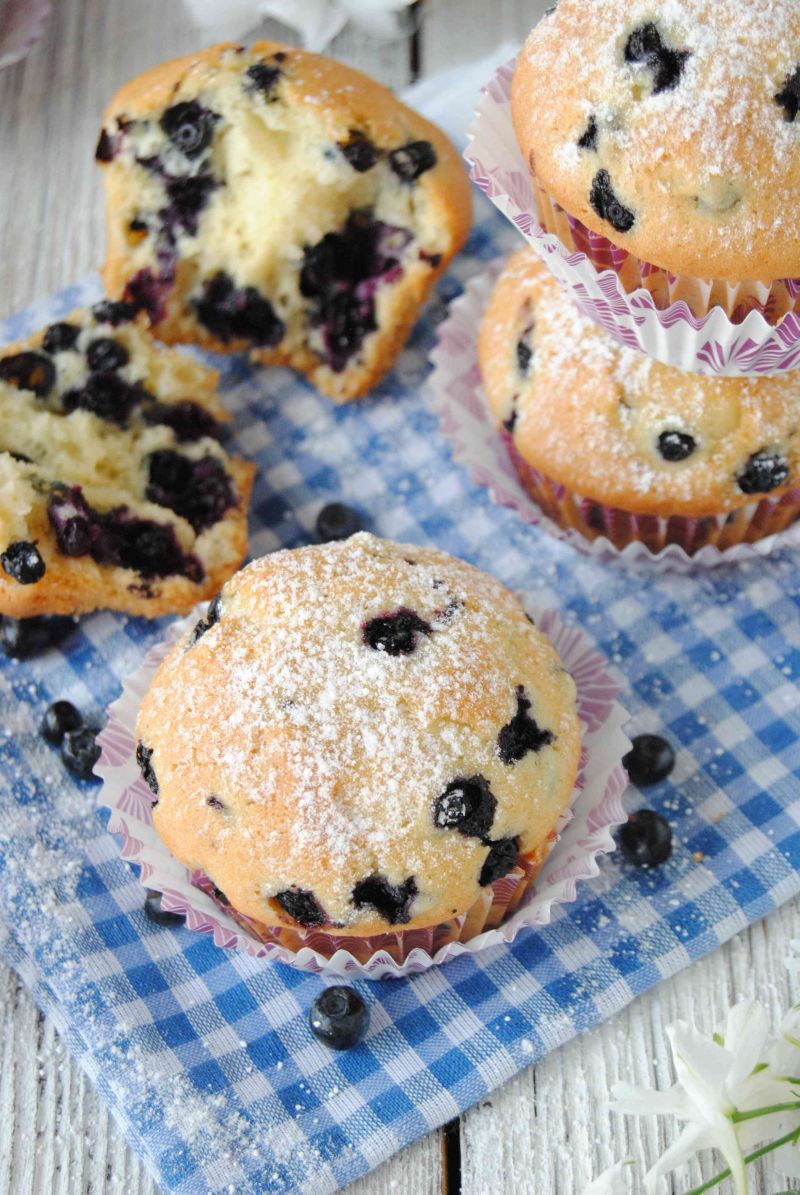 Muffinki jagodowe