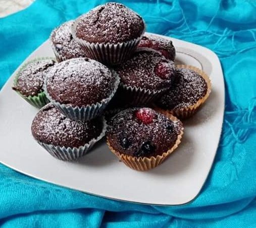 Muffinki kakaowe