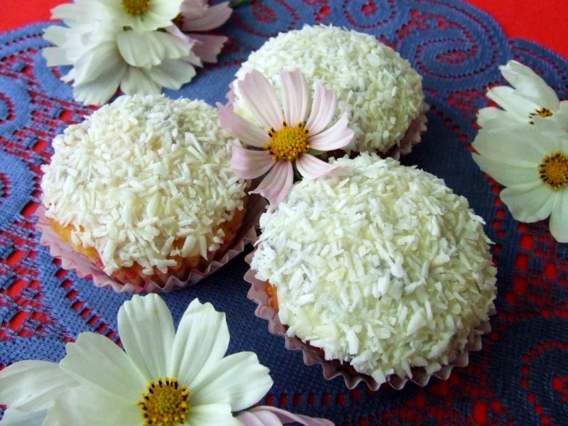 Muffinki kokosowe z Malibu