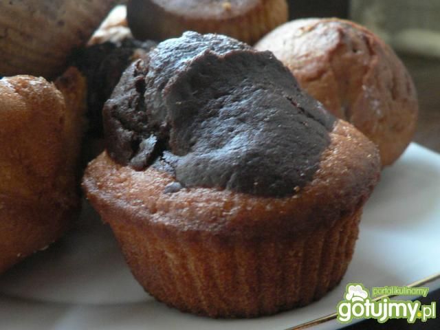 Muffinki marmurkowe.