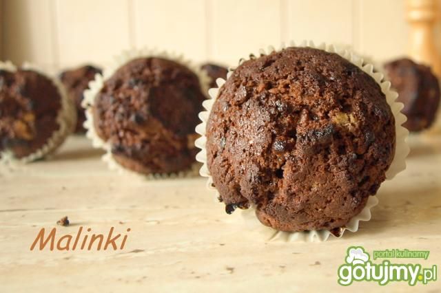 Muffinki mocno czekoladowe