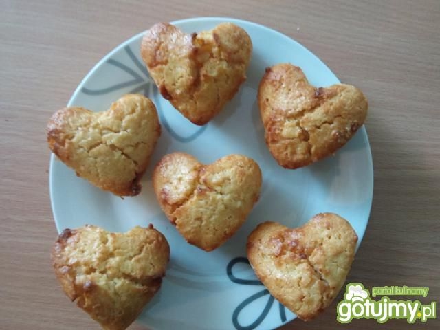 Muffinki mocno pomarańczowe Muffinki mocno pomarańczowe