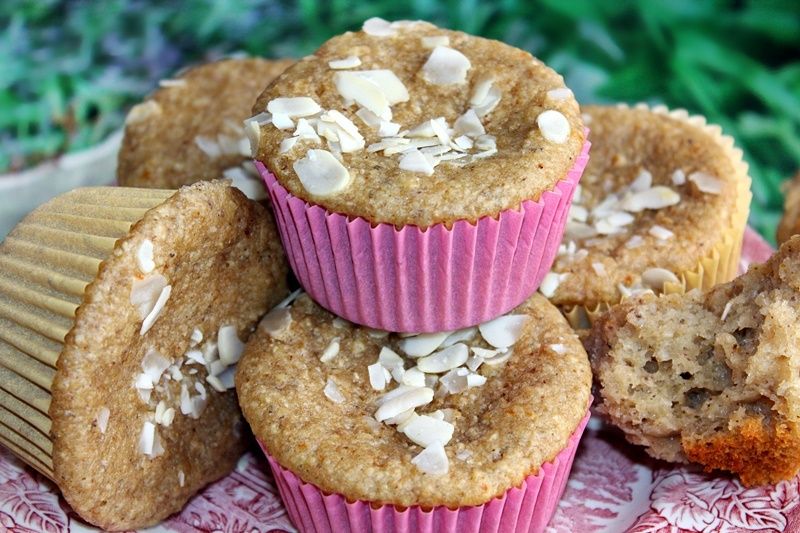 Muffinki nerkowcowe słodzone miodem Muffinki nerkowcowe słodzone miodem