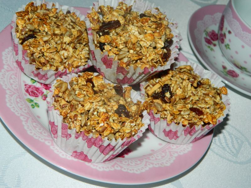 Muffinki owsiano-bakaliowe Muffinki owsiano-bakaliowe