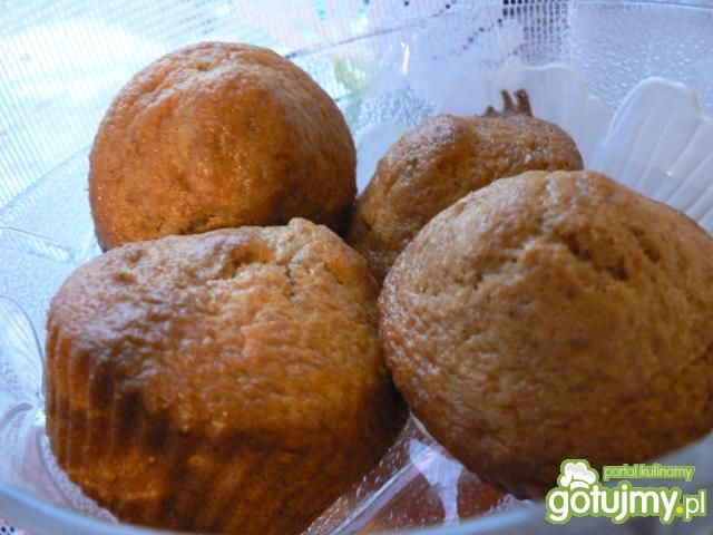 Muffinki pomarańczowe  Muffinki pomarańczowe