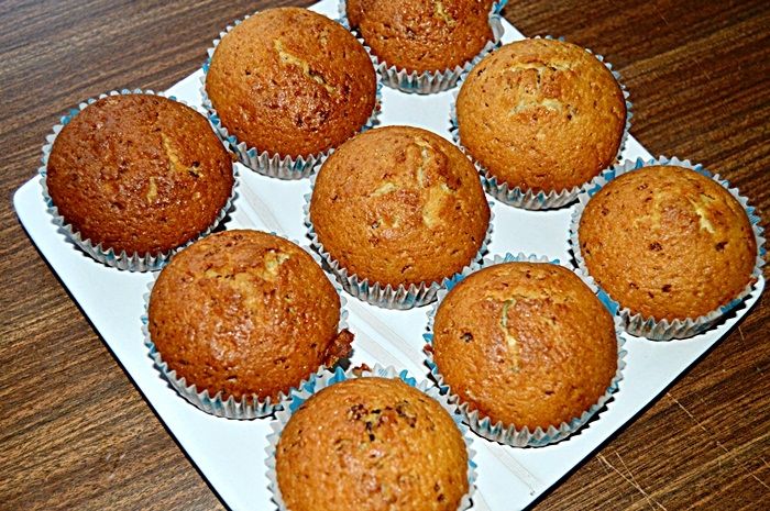 Muffinki stracciatella